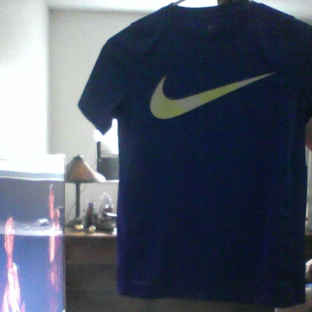 Dark Blue Nike logo t-shirt